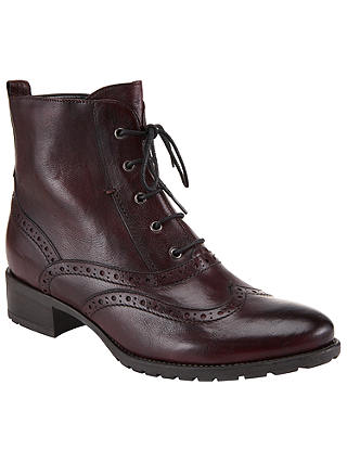 John Lewis & Partners Cambridge Leather Zip Up Ankle Boots