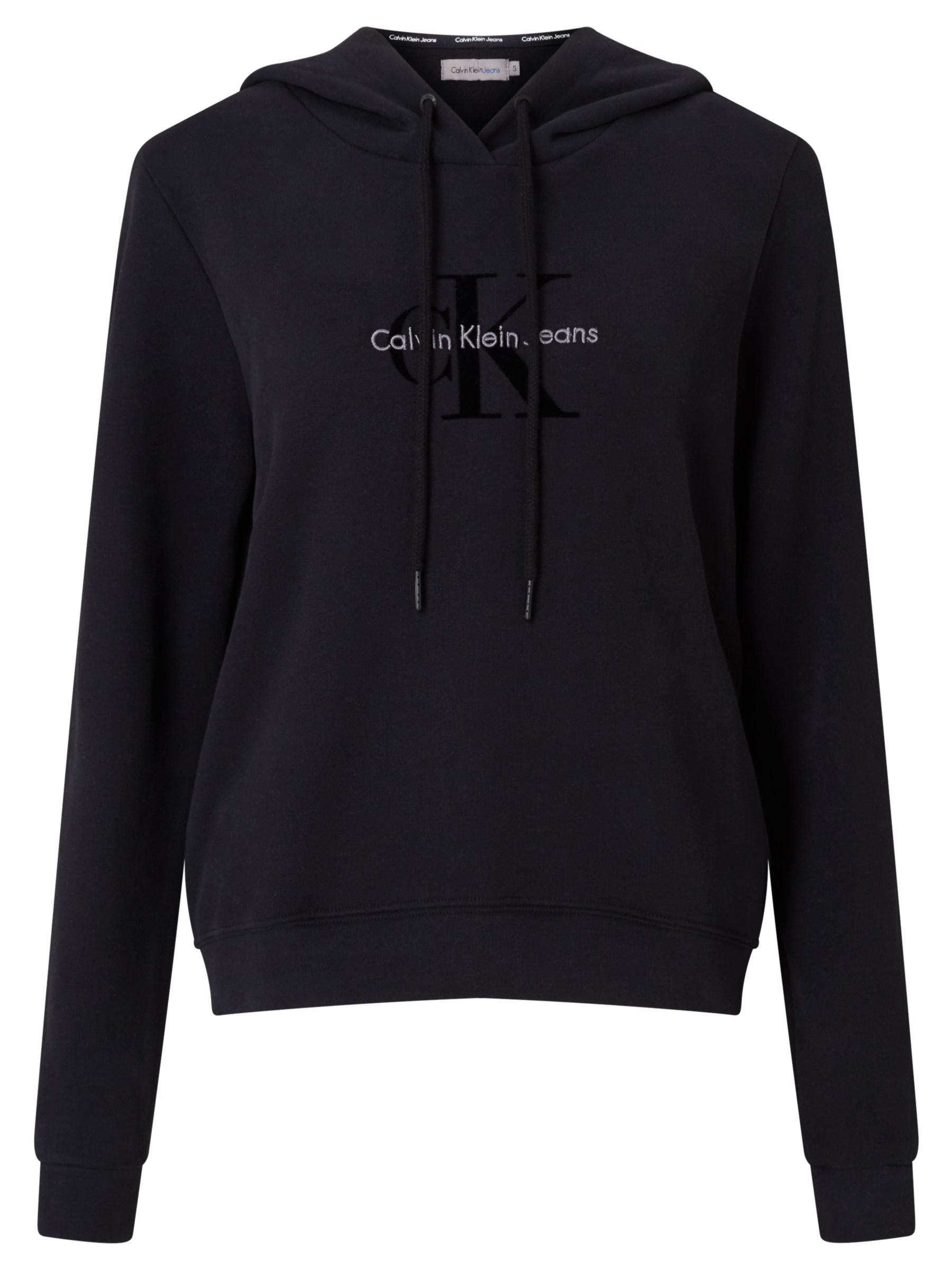 calvin klein hoodie women's black