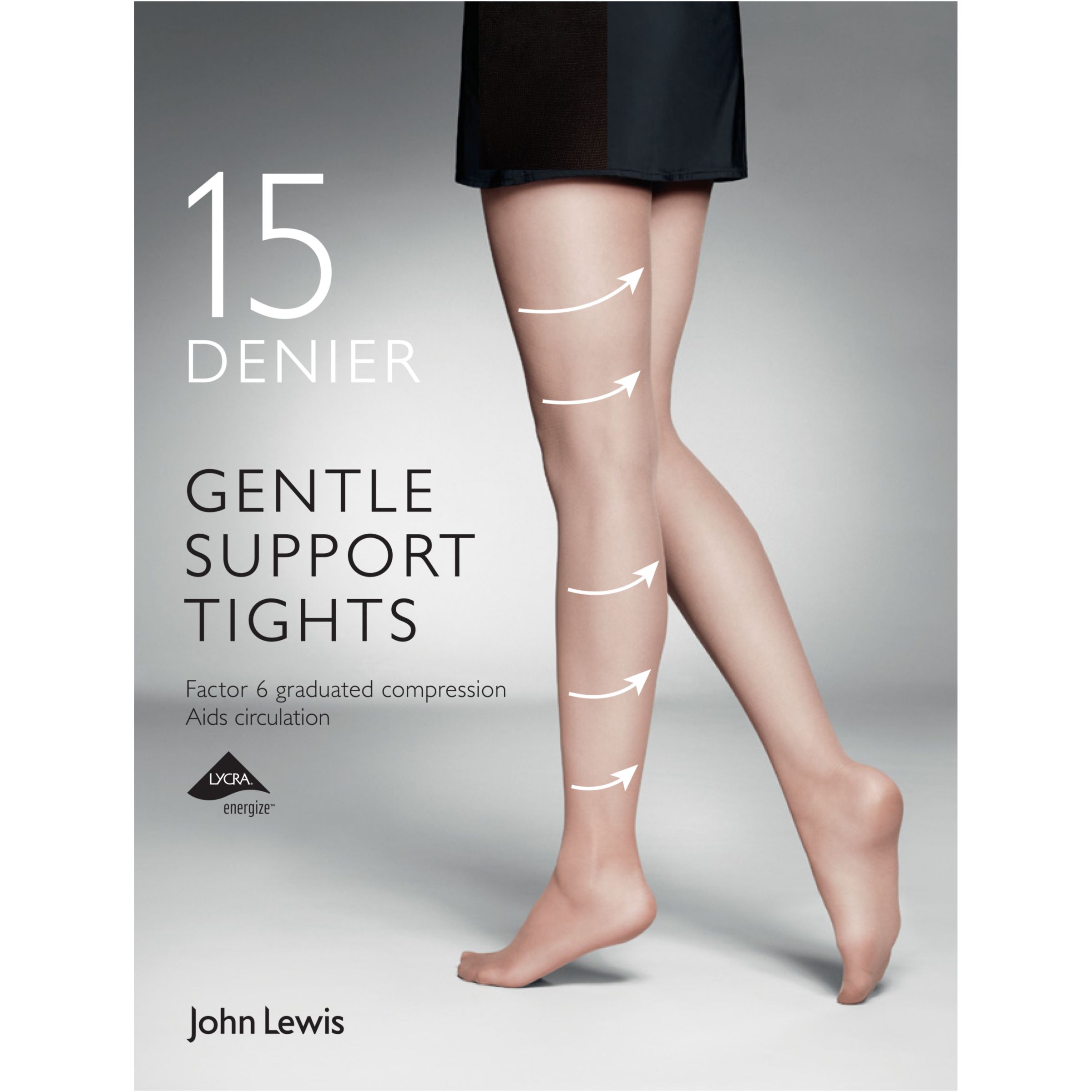 John Lewis 15 Denier Gentle Support Tights