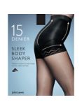 John Lewis & Partners 15 Denier Sleek Body Shaper Tights, Pack of 1