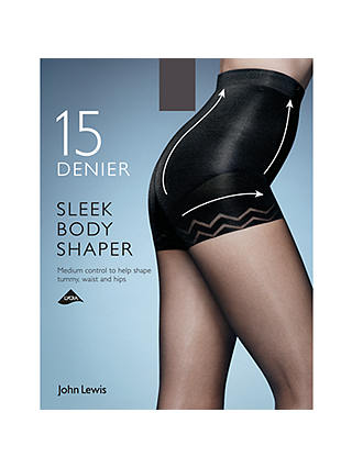John Lewis 15 Denier Sleek Body Shaper Tights