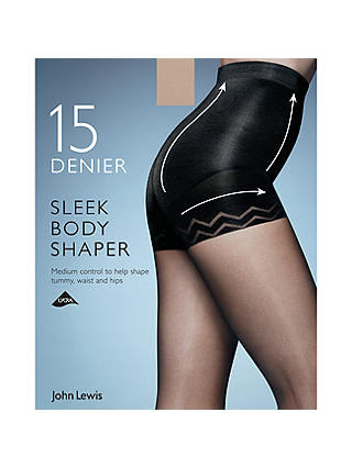 John Lewis 15 Denier Sleek Body Shaper Tights