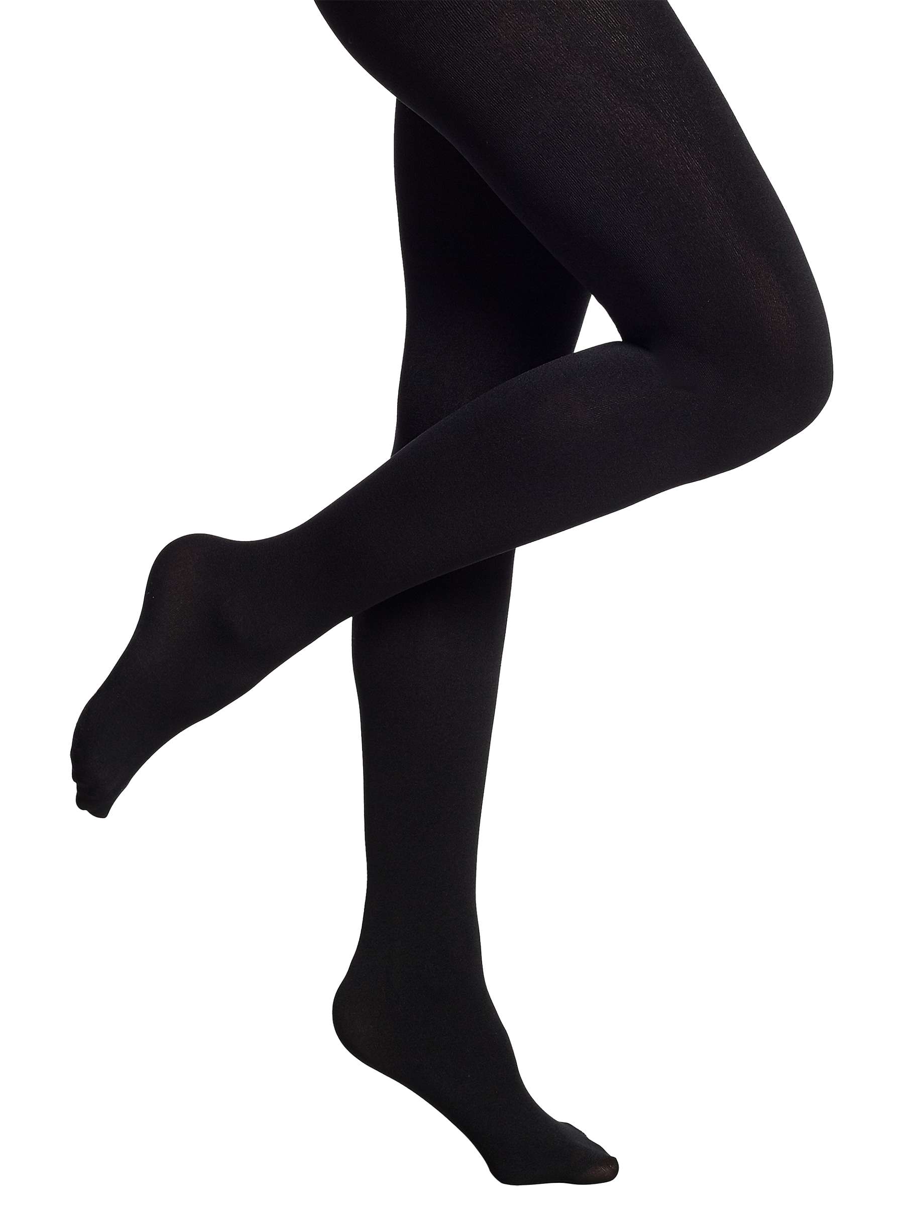 Girls 300 Denier Opaque Warm Fleece Lined Tights Thermal Winter Tights 