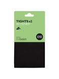 John Lewis & Partners 80 Denier Opaque Tights, Pack of 2