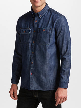 JOHN LEWIS & Co. Denim Shirt, Blue