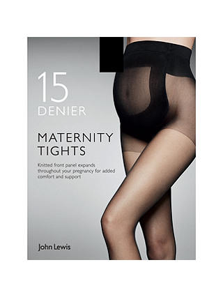 John Lewis & Partners 15 Denier Sheer Maternity Tights
