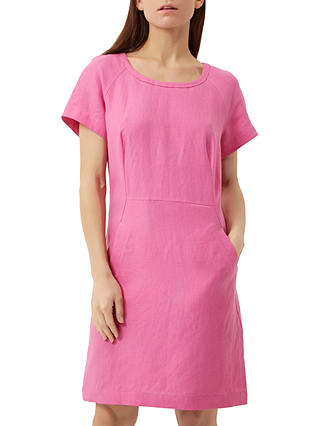 Fenn Wright Manson Petite Linen Santorini Dress, Pink