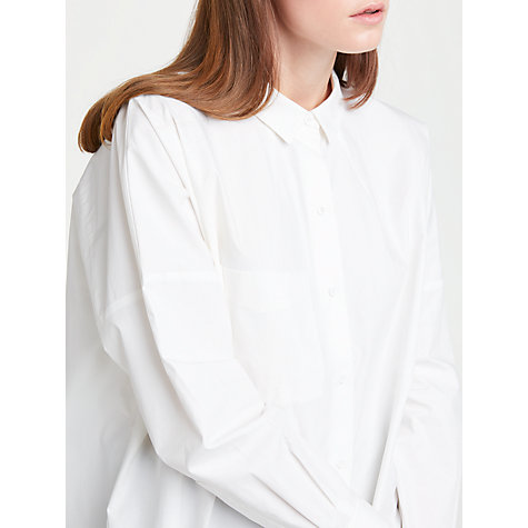 Buy Kin by John Lewis Oversized Shirt, White | John Lewis