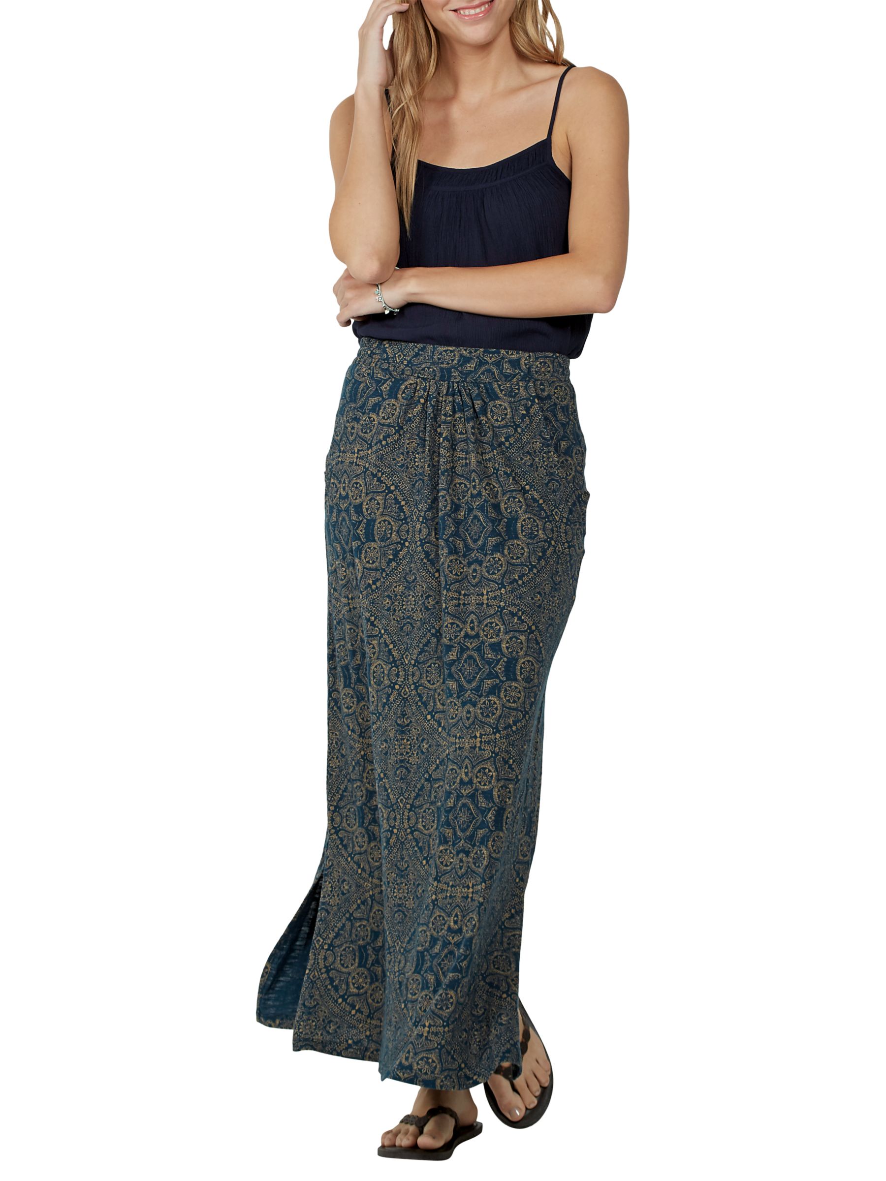 Fat Face Amber Linear Batik Maxi Skirt ...