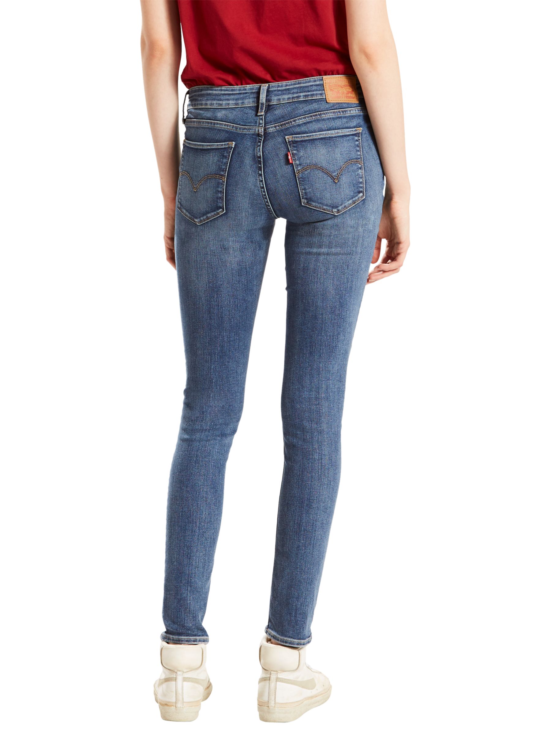 711 Mid Rise Skinny Jeans, Antiqued 