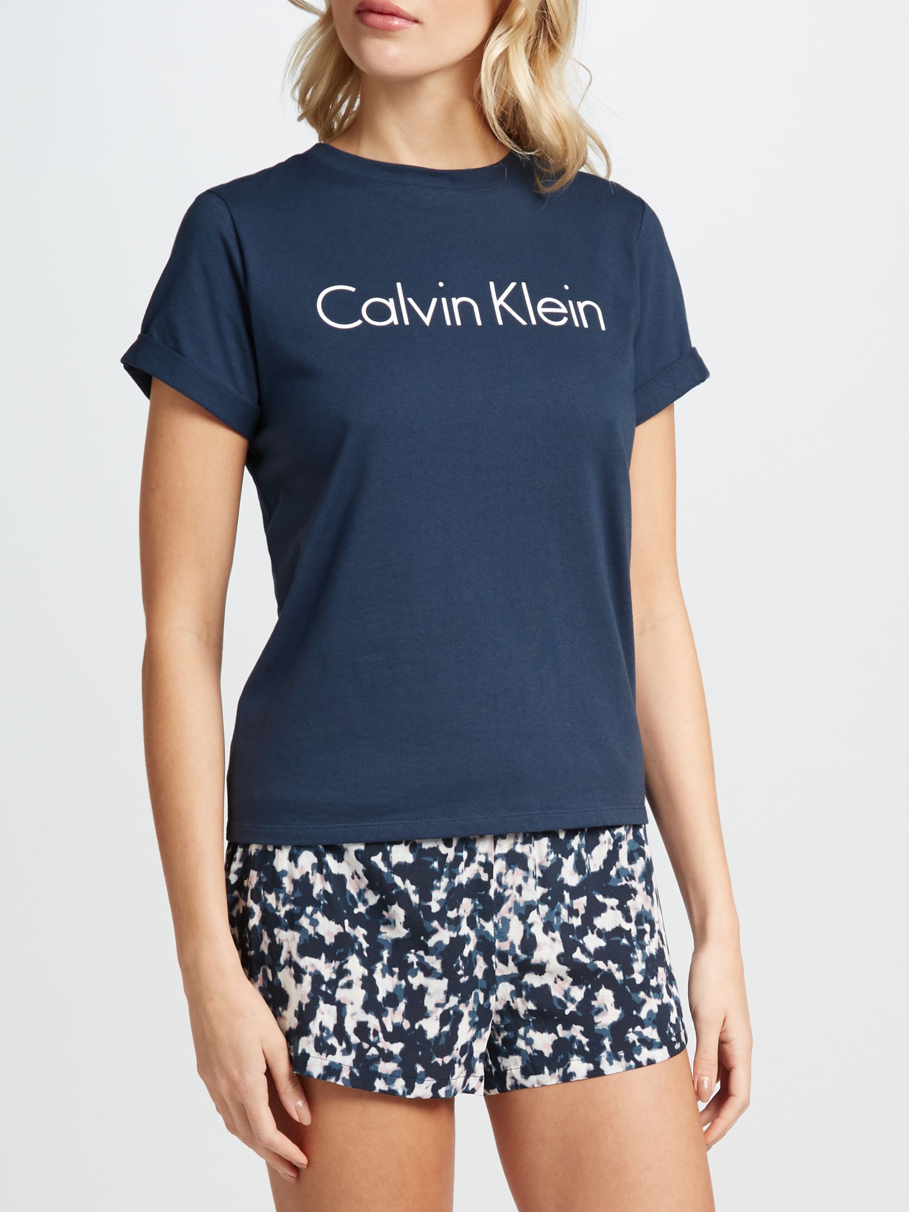 calvin klein navy blue t shirt