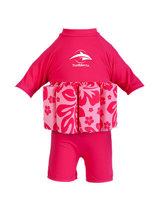 Konfidence Baby Hibiscus Floatsuit, Pink