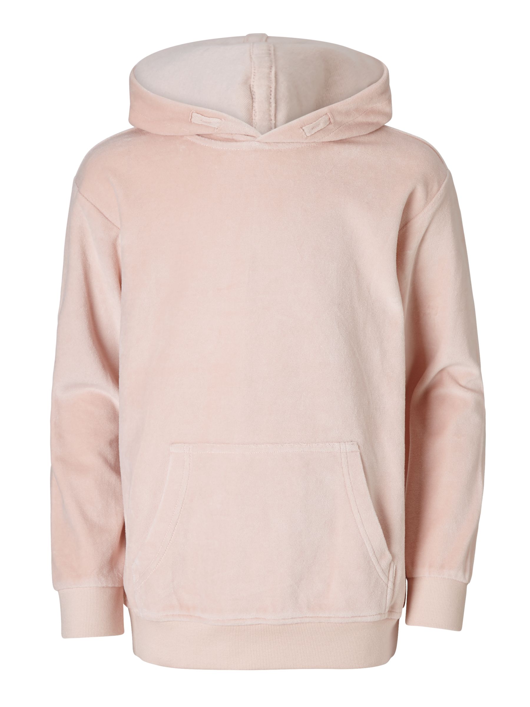 girls velour hoodie