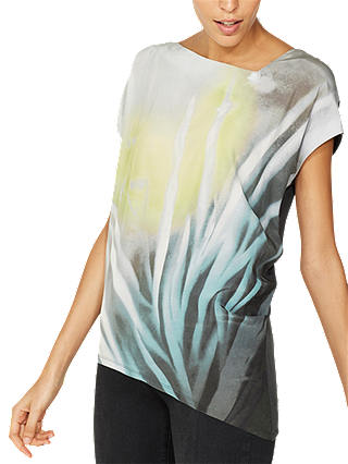 Mint Velvet Fawn Print Oversized T-Shirt, Multi