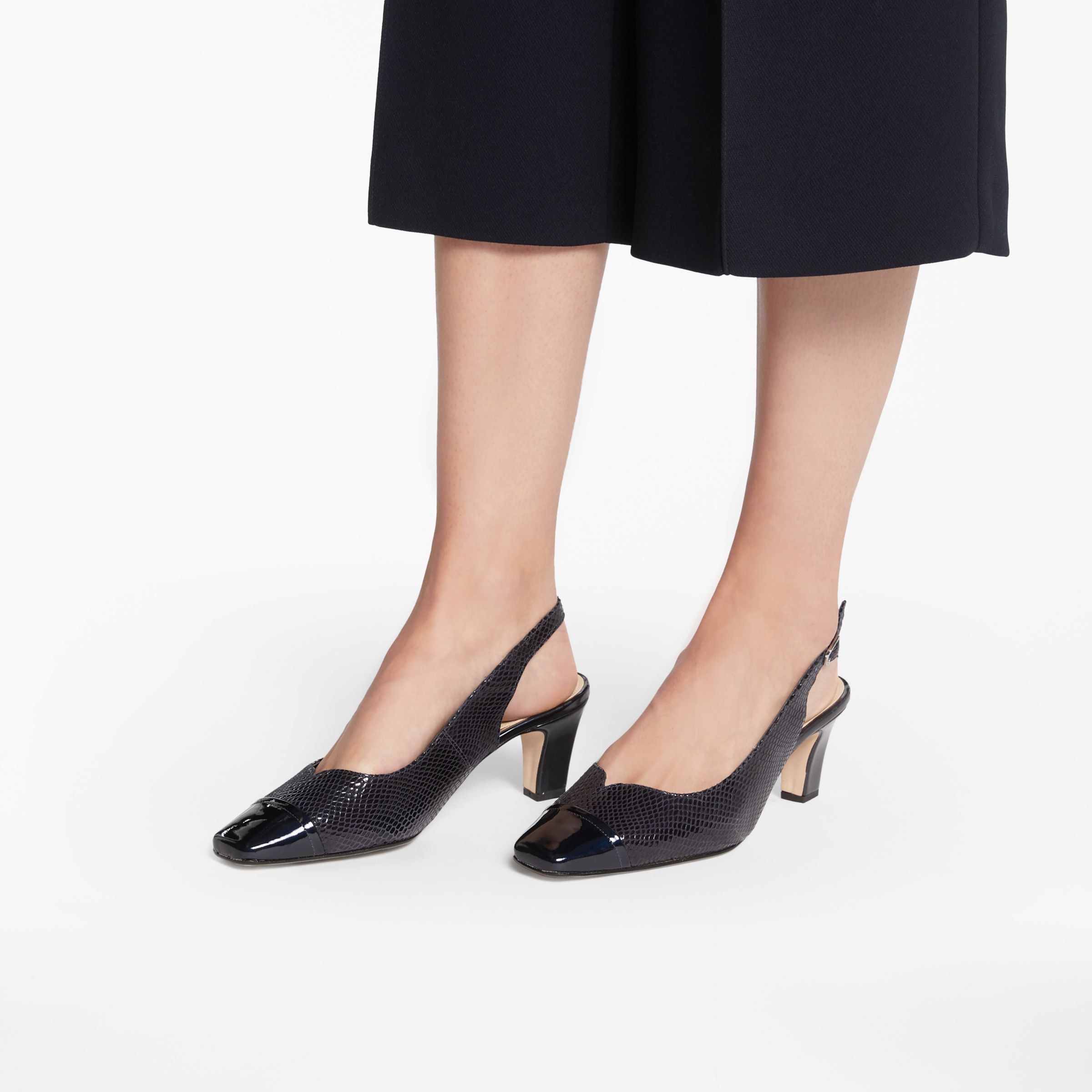 John Lewis Made in England Coleford Wide Fit Court Shoes at John Lewis