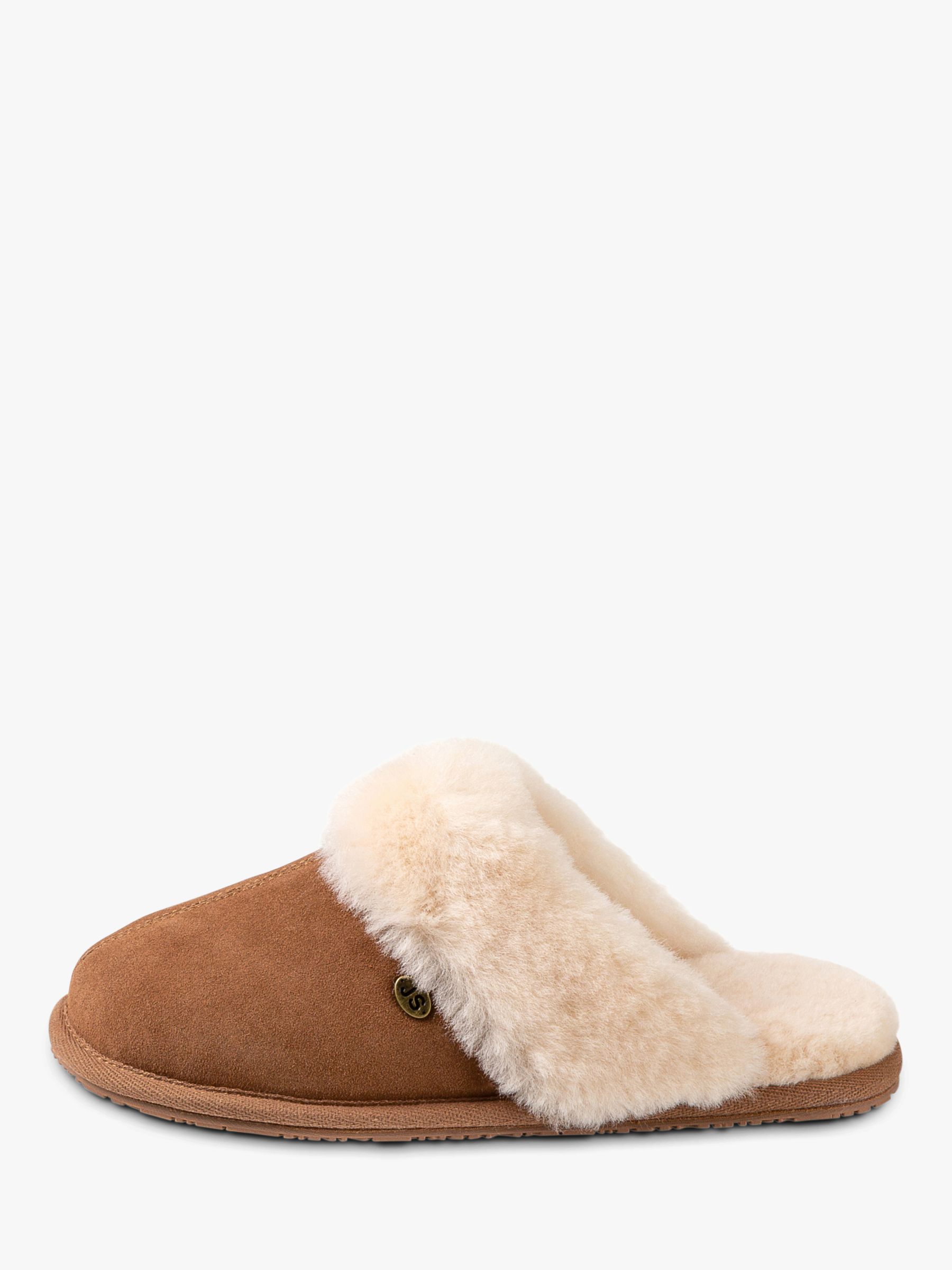 just sheepskin duchess slippers