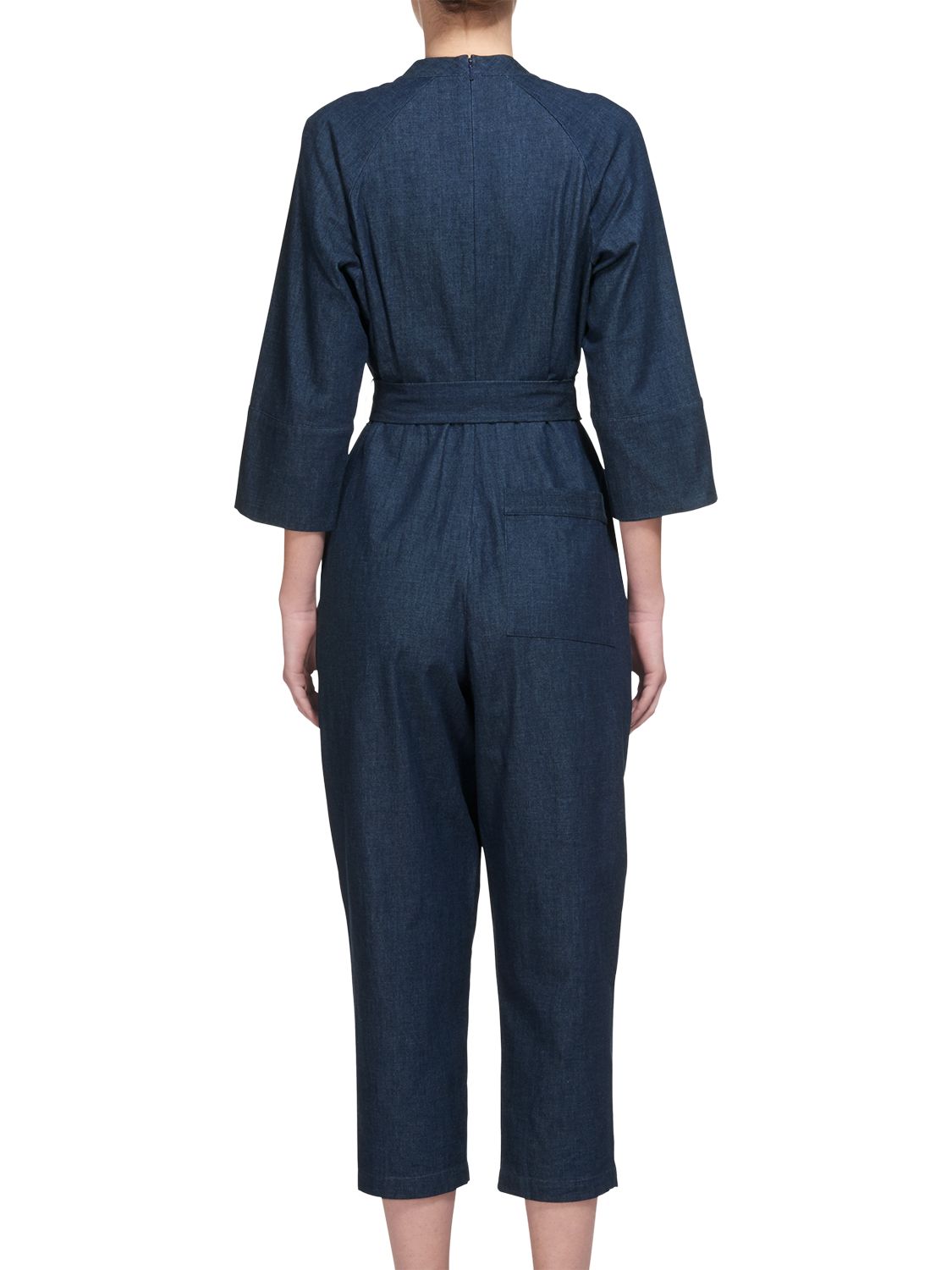 wrap tie jumpsuit