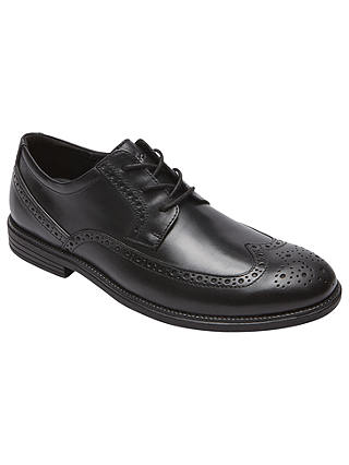 Rockport Madson Brogue Shoes, Black