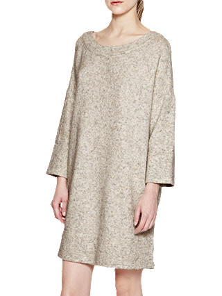 French Connection Flossy Oversized Jumper, Light Oatmeal Mel