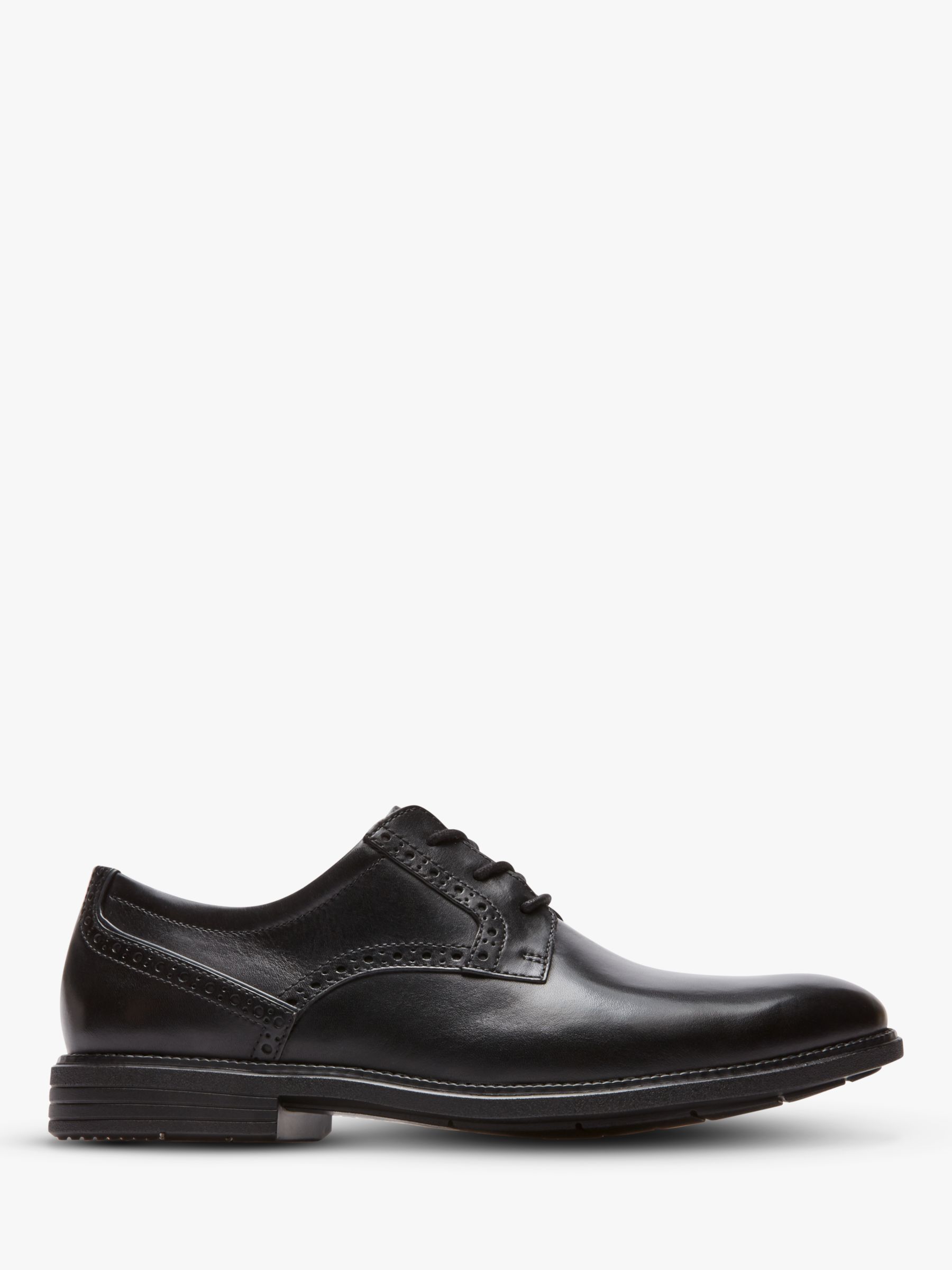 Rockport Madson Derby Leather Shoes, Black