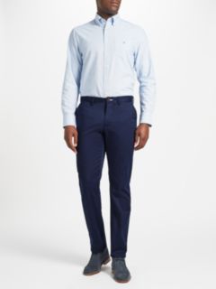 GANT Regular Twill Chino Trousers, Navy, 38R