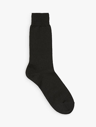 John Lewis & Partners Made in Italy Merino Blend Short Socks