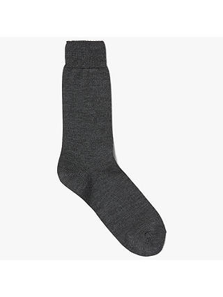 John Lewis & Partners Made in Italy Merino Blend Short Socks