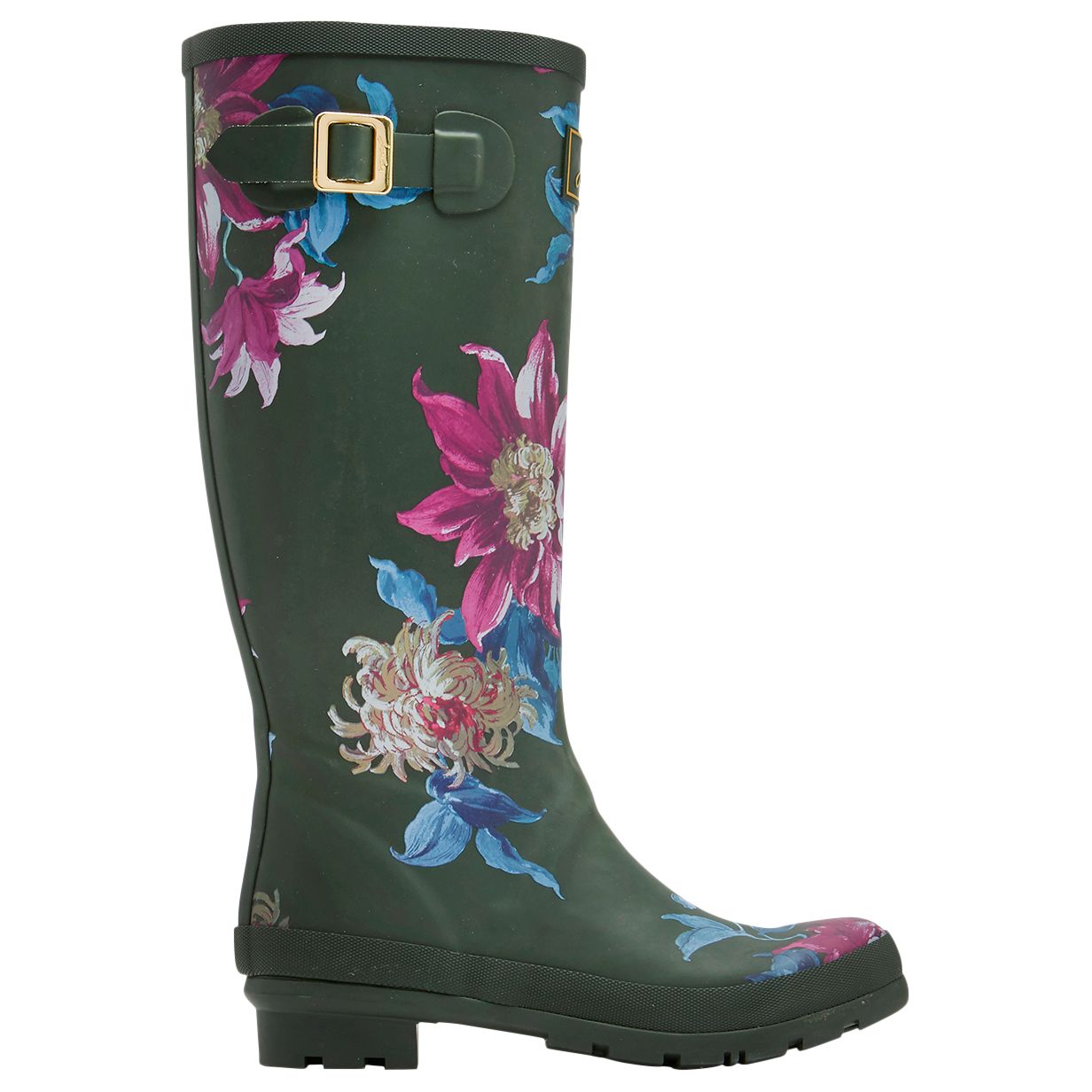 Joules Tall Floral Print Wellington Boots Reviews