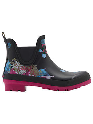 Joules Wellibob Ankle High Wellington Boots, Black