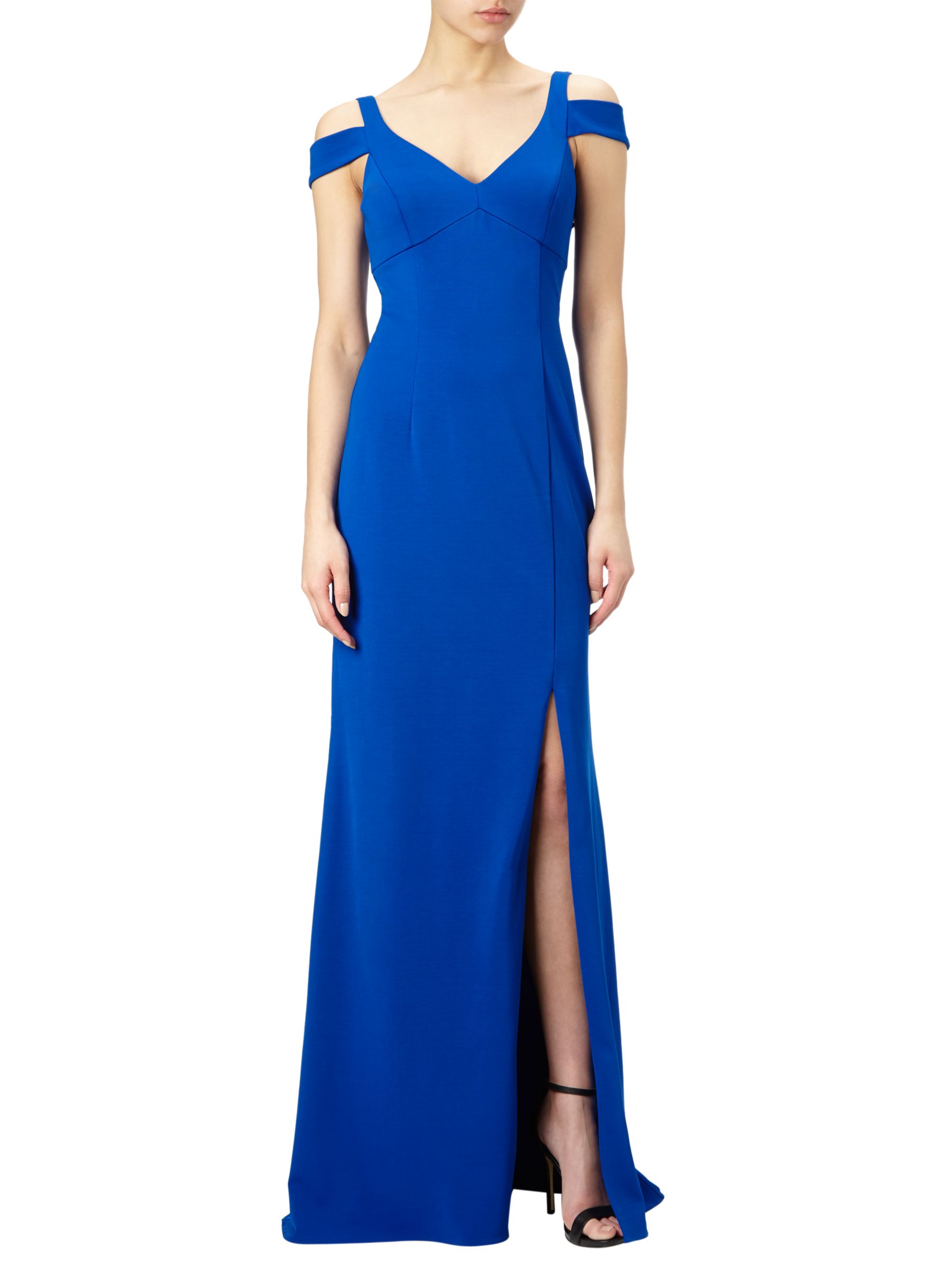 Adrianna Papell Modified Jersey Mermaid Gown, Royal Blue