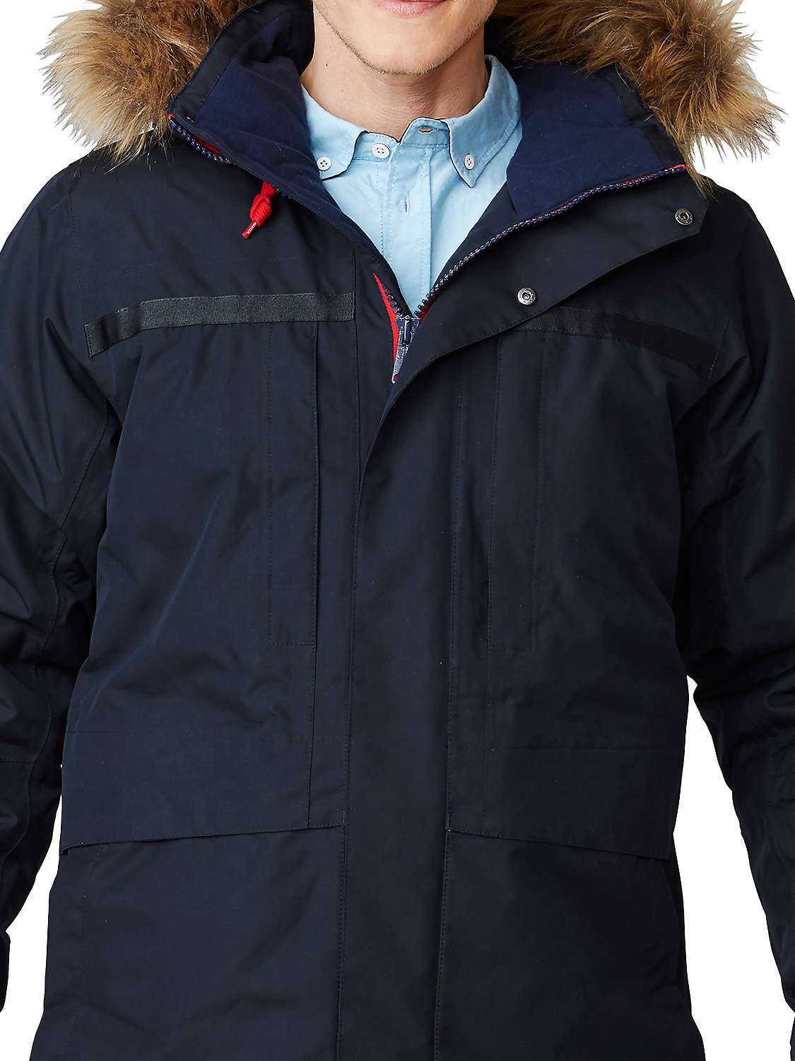 Buy Helly Hansen Coastal 2 Waterproof Men's Parka Jacket, Navy Online at johnlewis.com