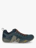 Merrell Intercept Men's Leather Walking Shoes, Blue Wing