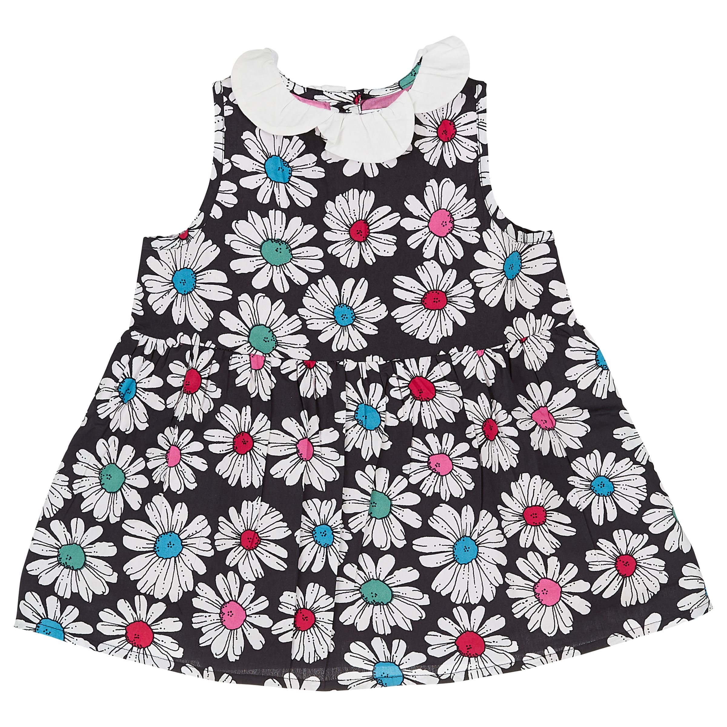 Margherita Kids Girls' Printed Daisy Collar Dress Review