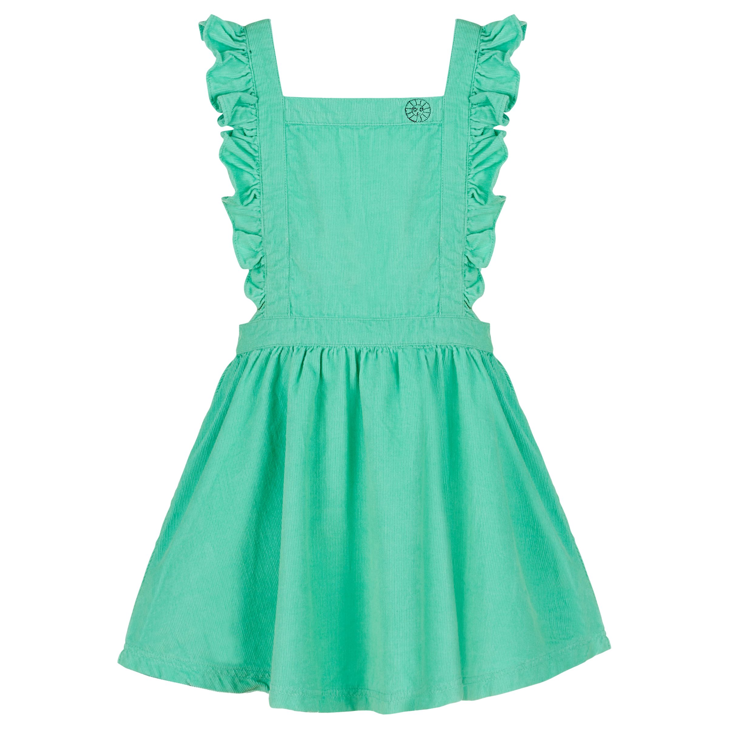 next girls green dress