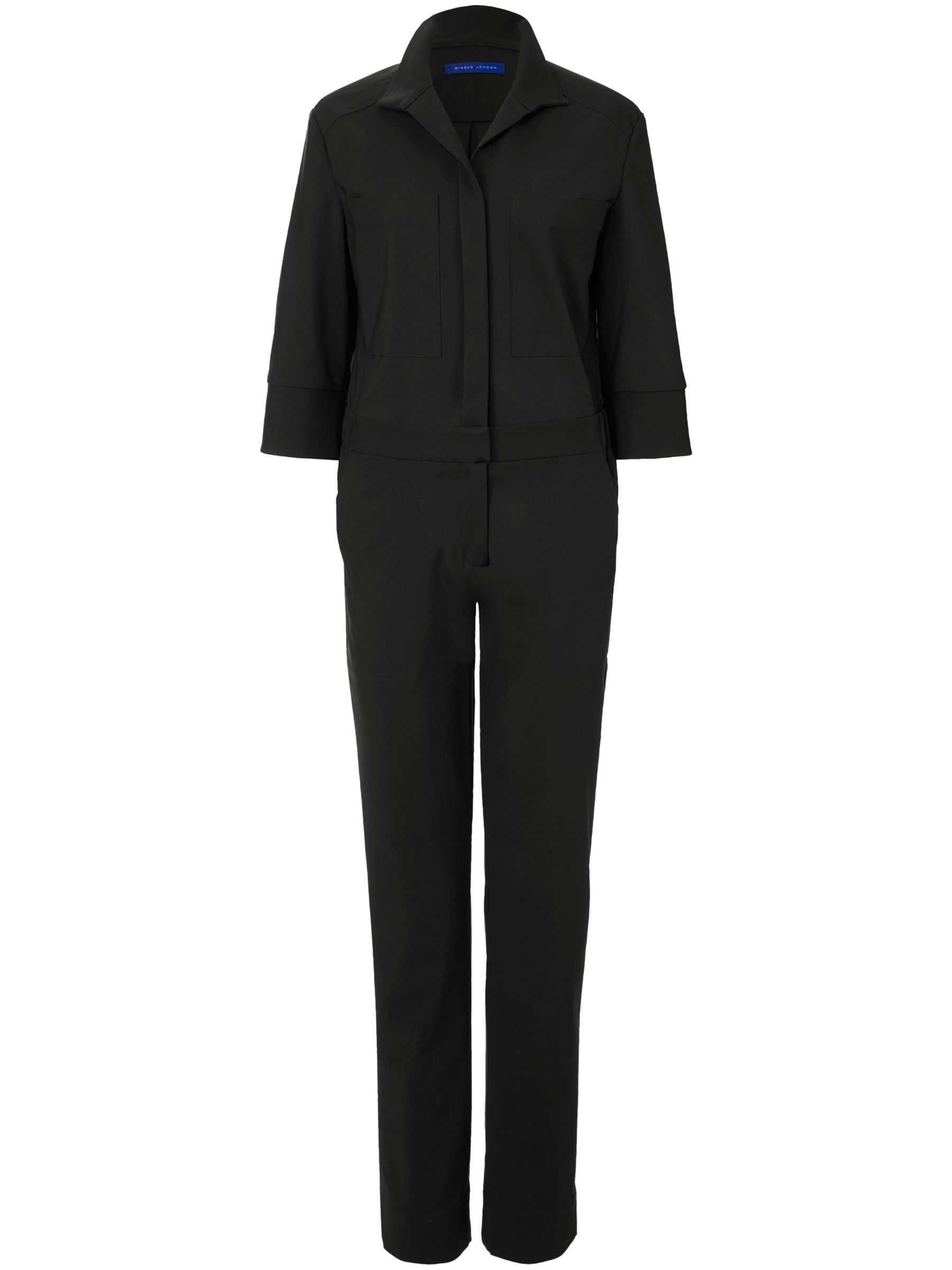 Winser London Cotton Twill Utility Jumpsuit