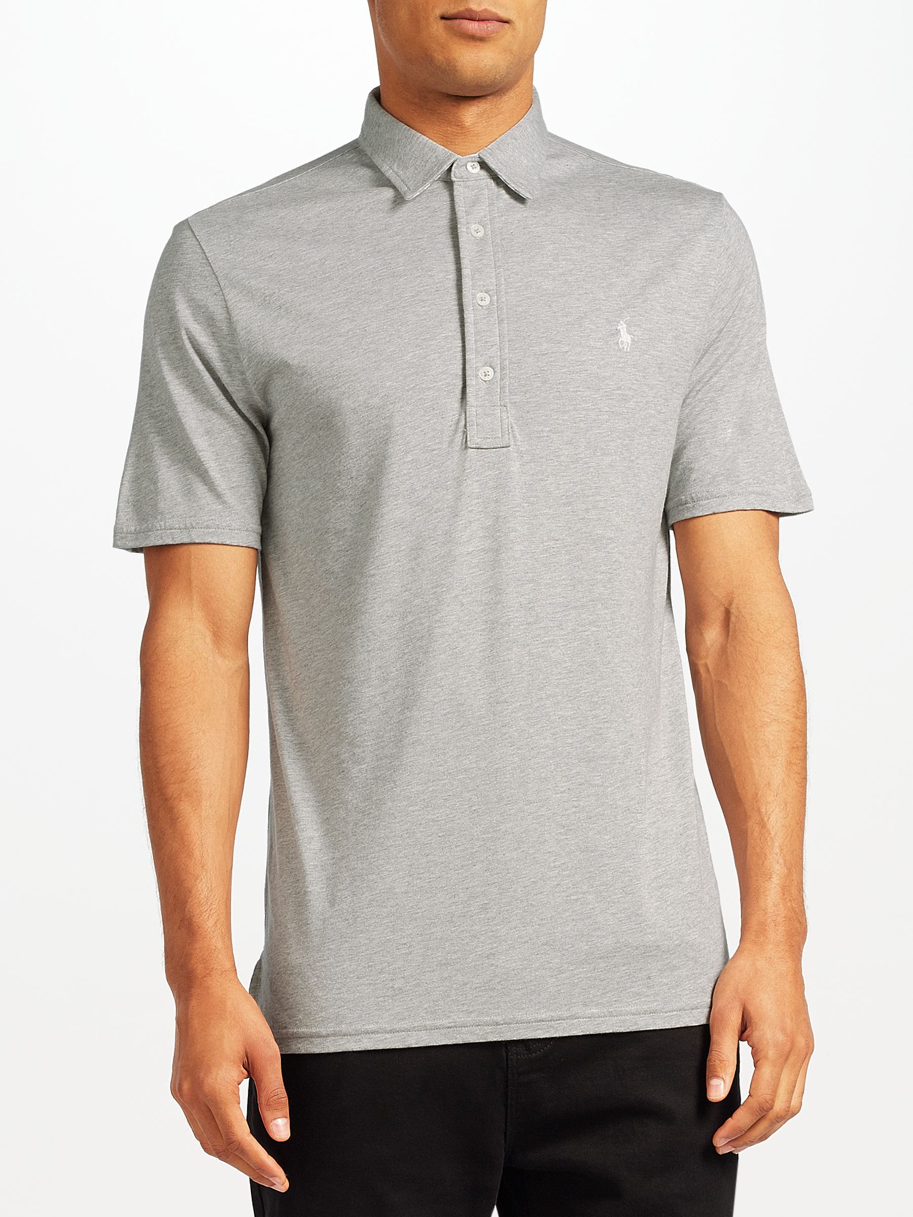 ralph lauren grey polo shirt