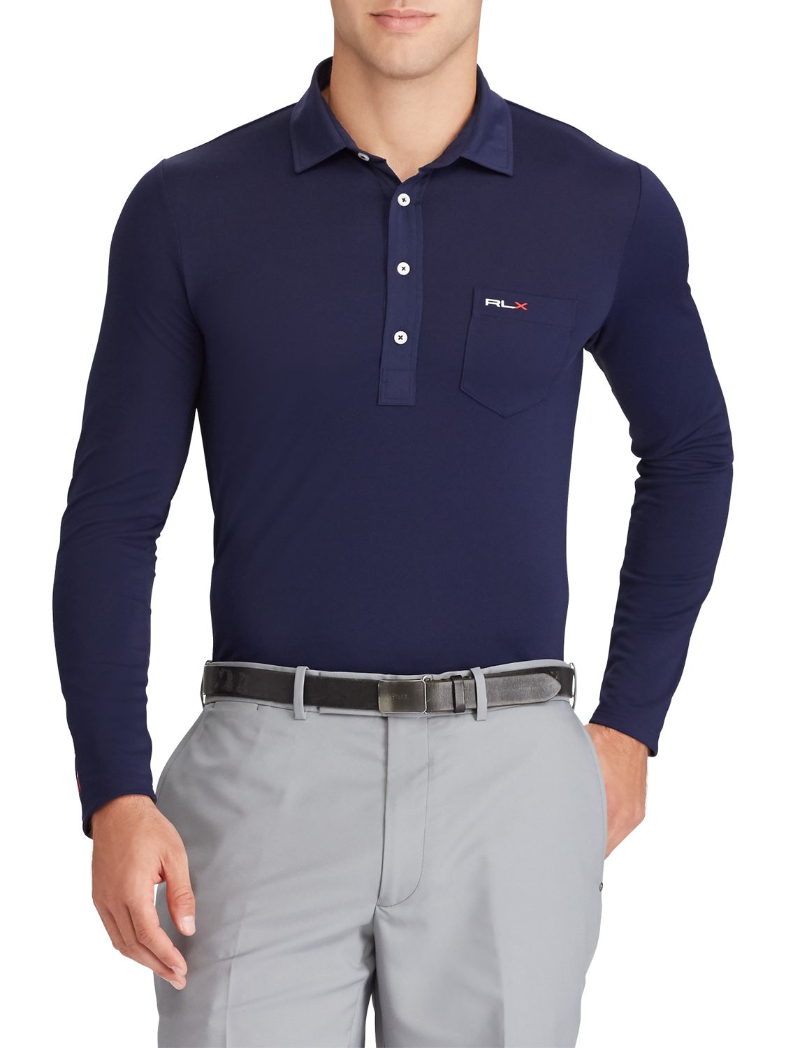 rlx long sleeve golf shirt