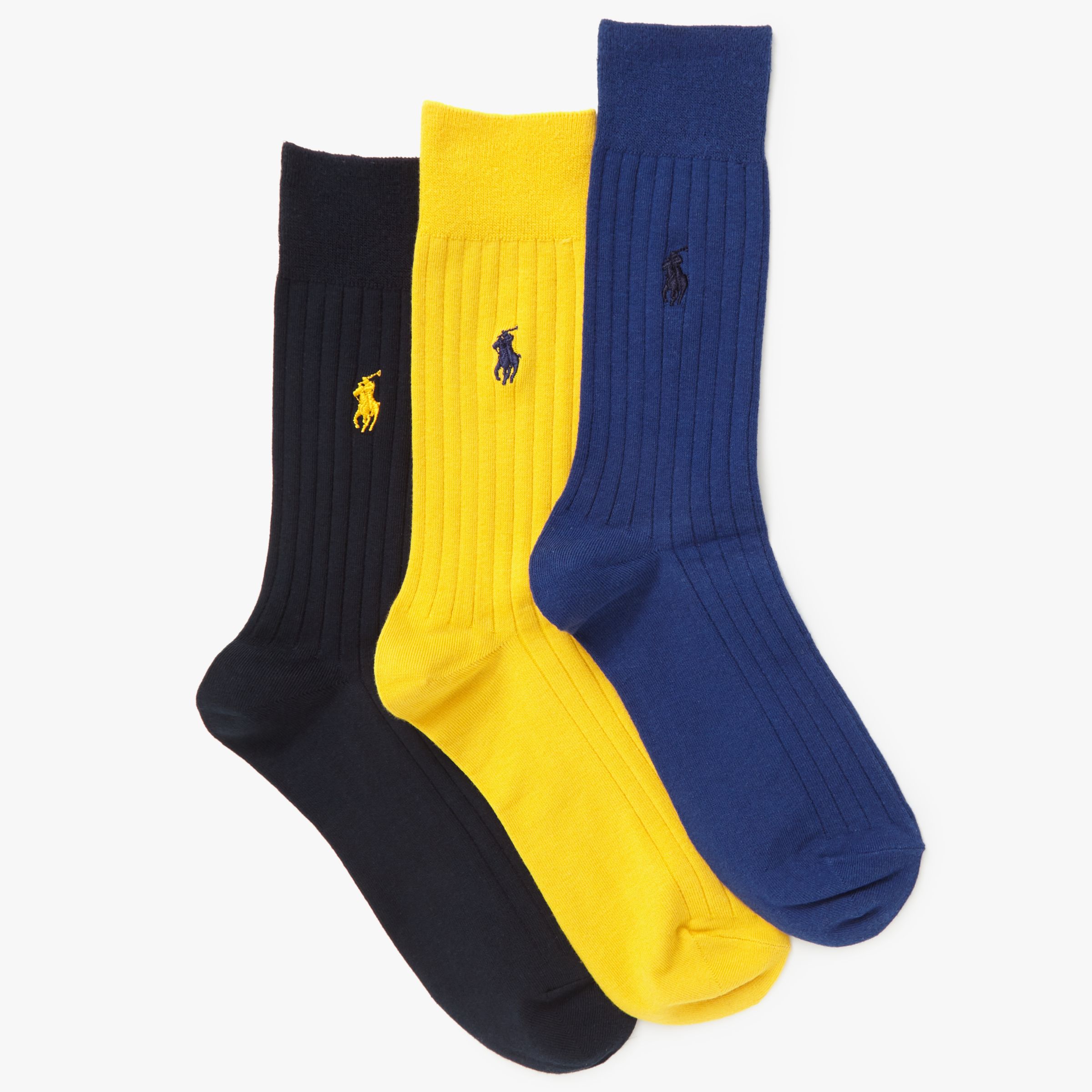 yellow polo socks