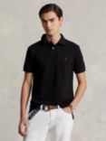 Polo Ralph Lauren Custom Slim Polo Shirt, Polo Black