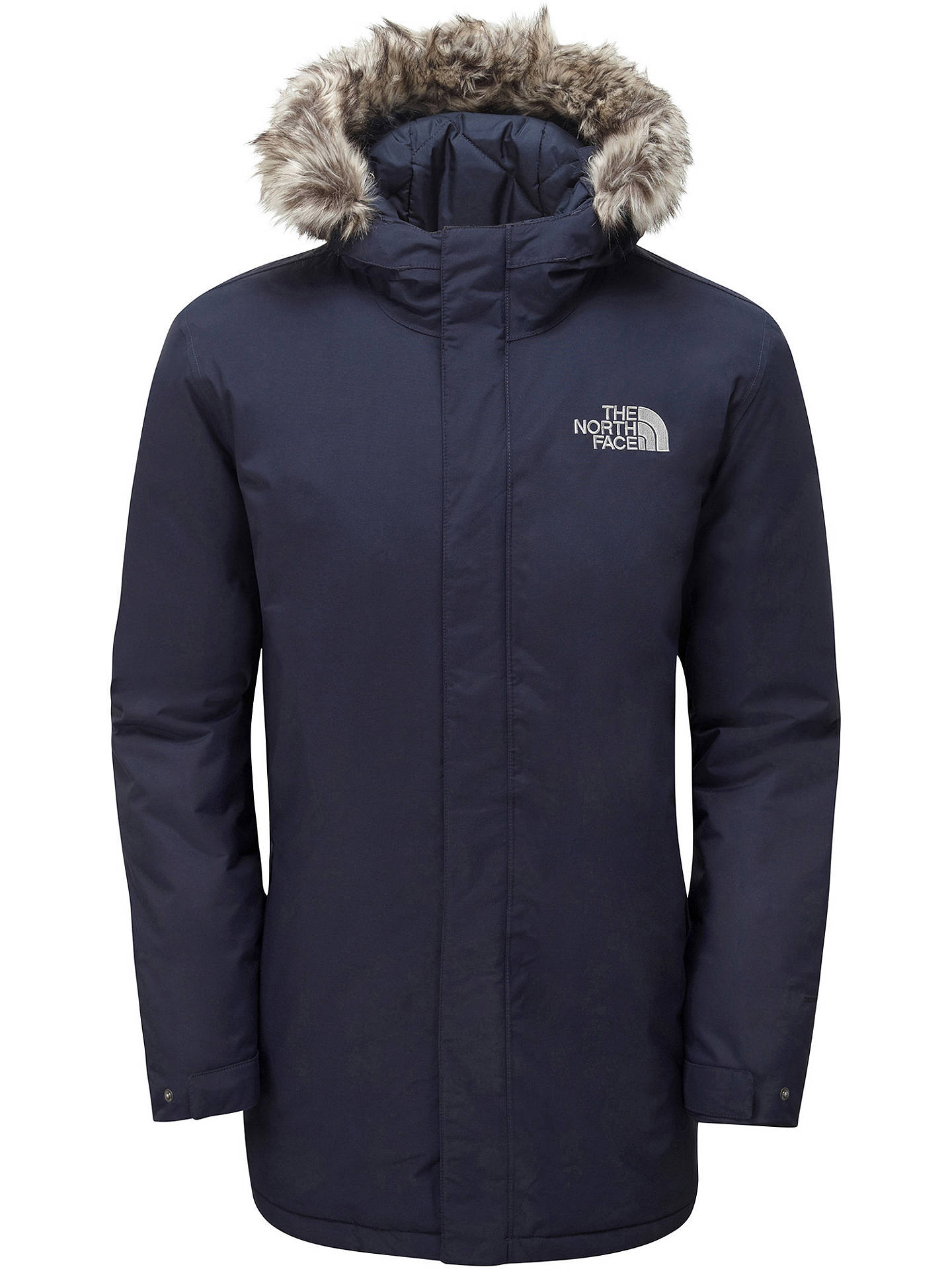 The North Face Zaneck Hooded Men's Jacket, Blue at John Lewis & Partners