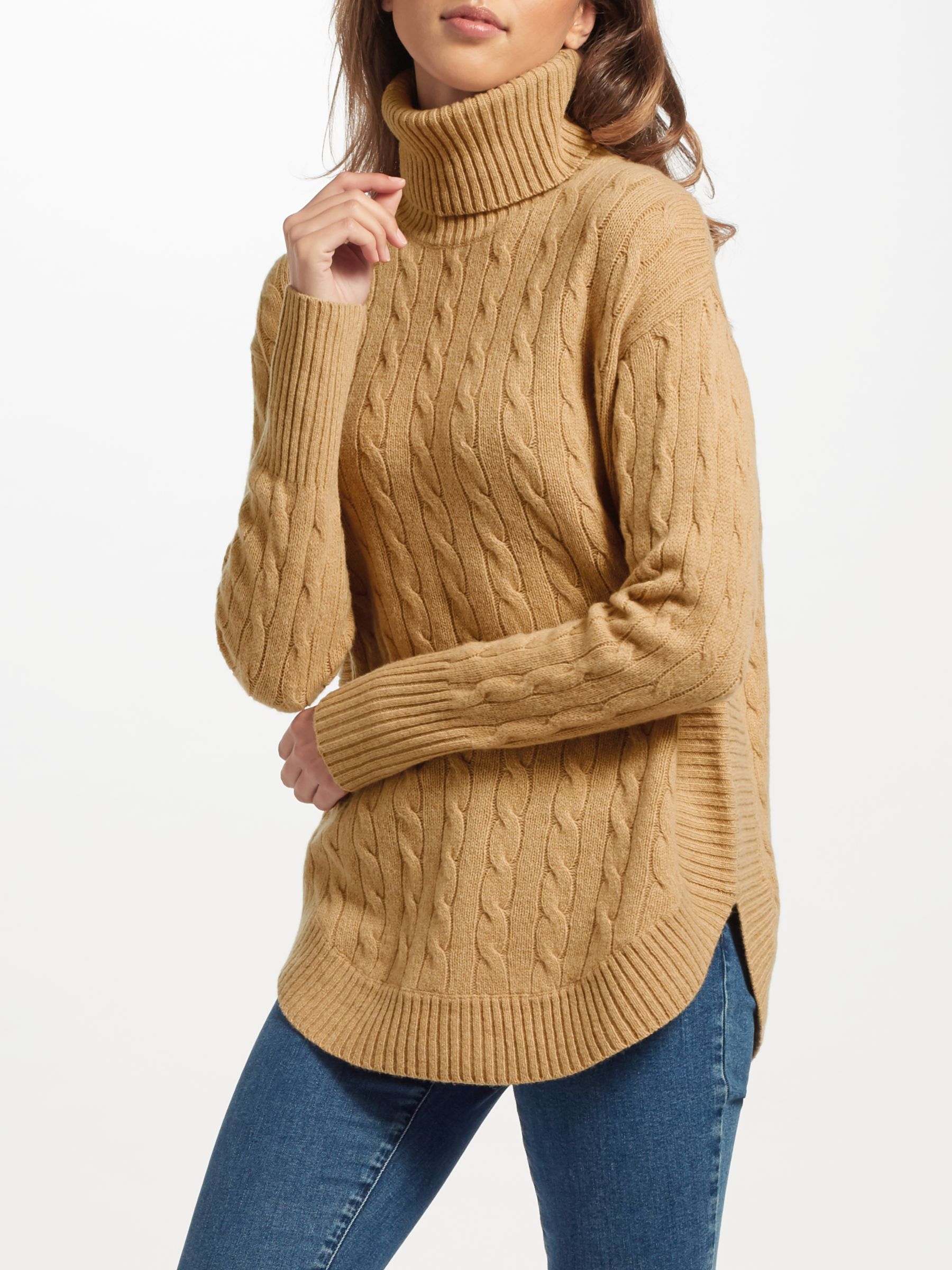 ralph lauren camel sweater