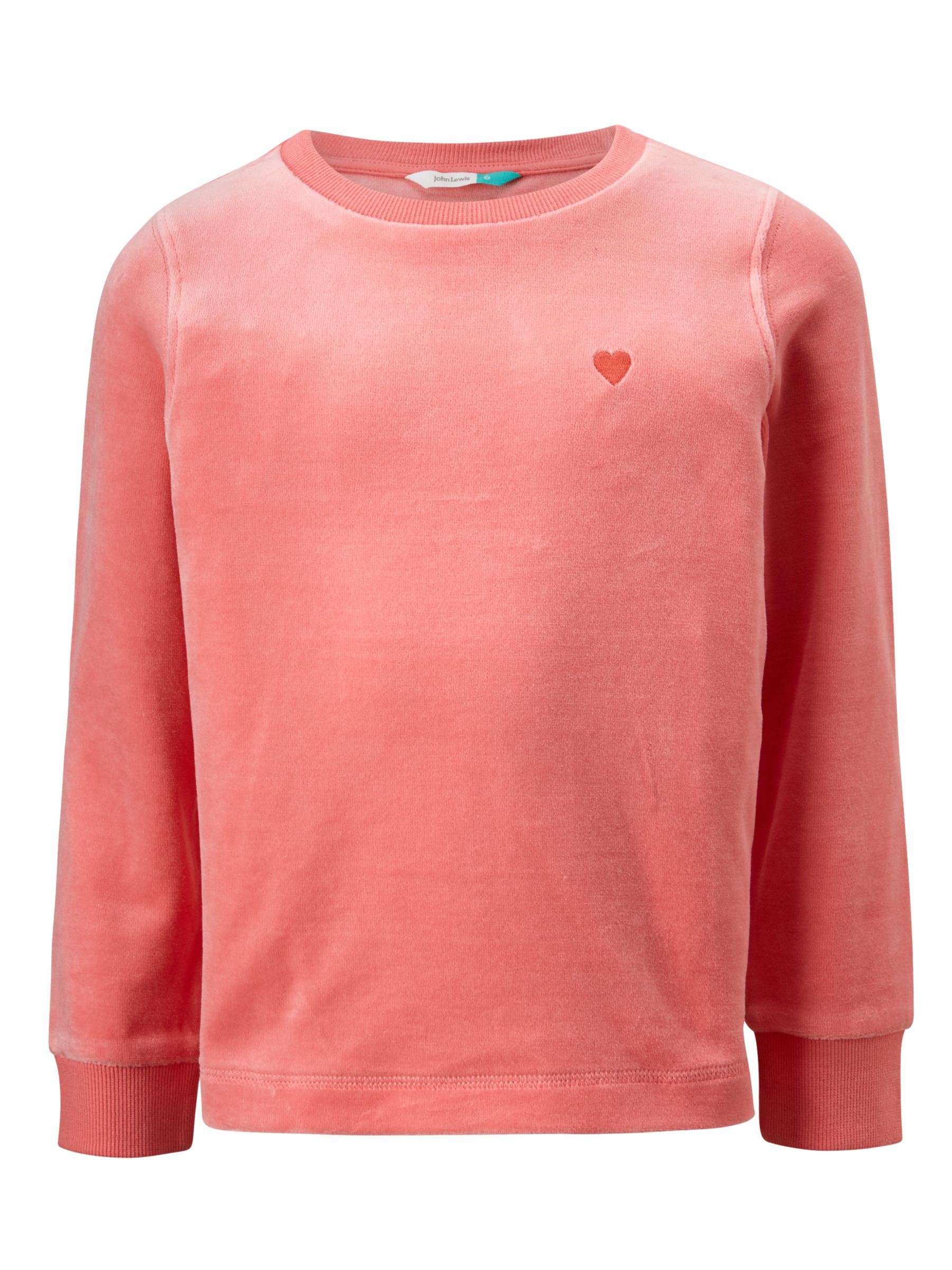 pink velour sweatshirt