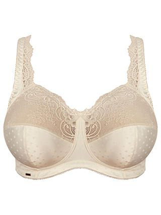 Royce Champagne Lace Detail Full Cup 1143 Bra, Ivory
