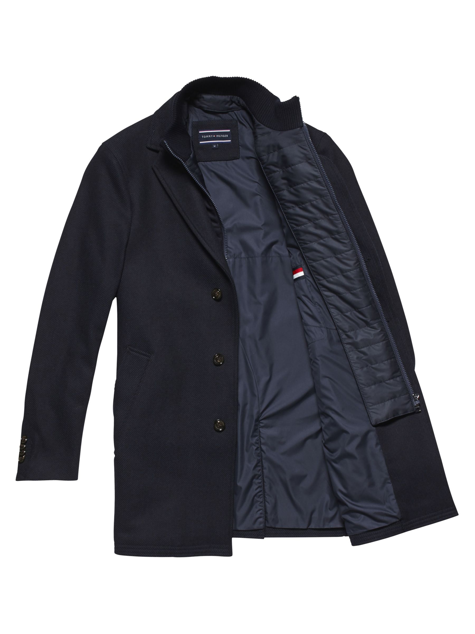 Tommy Hilfiger Chase Twill Overcoat 