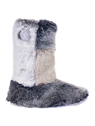 Bedroom Athletics Florence Faux Fur Boot Slippers, Multi