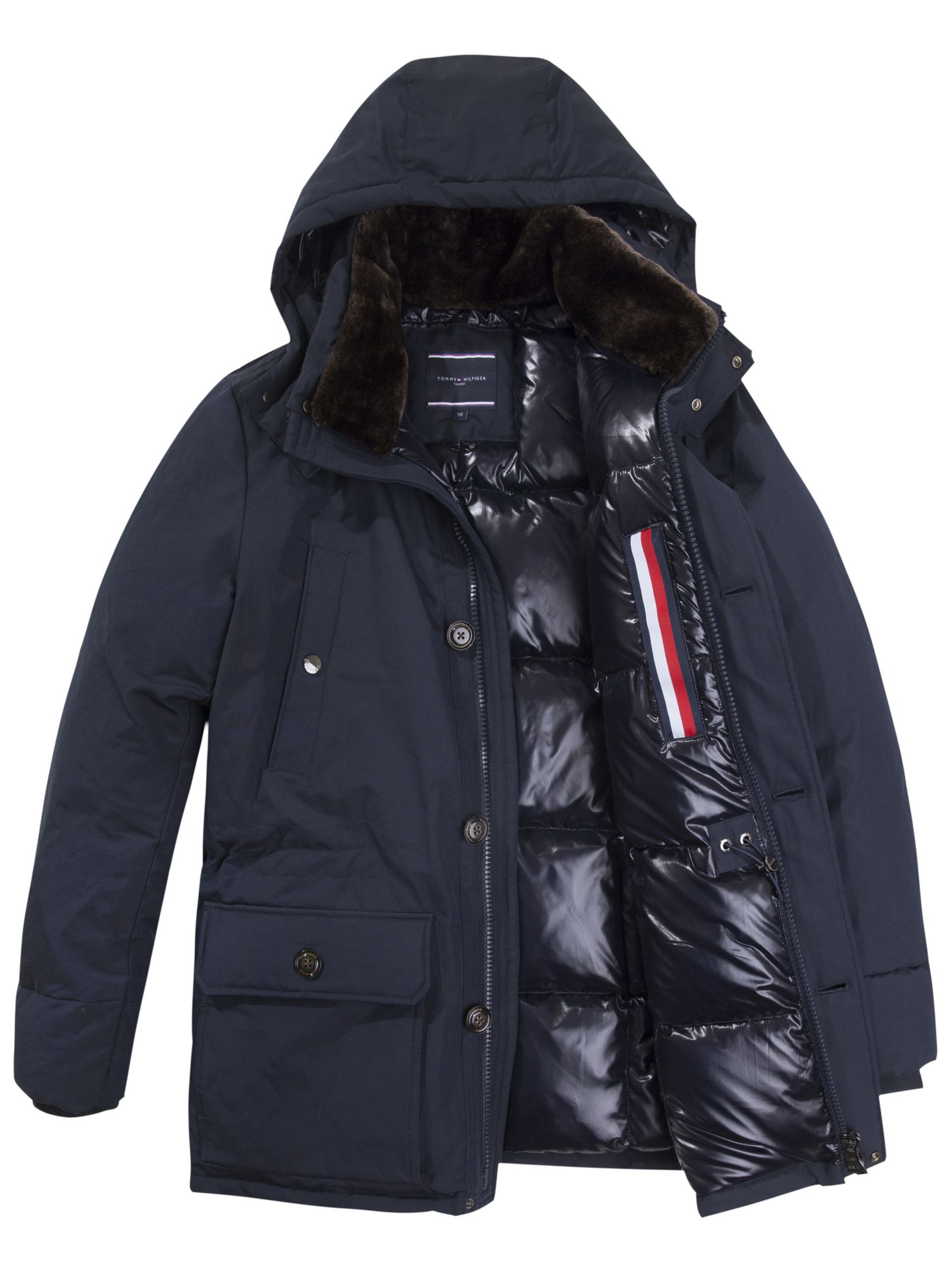 tommy hilfiger tailored down parka