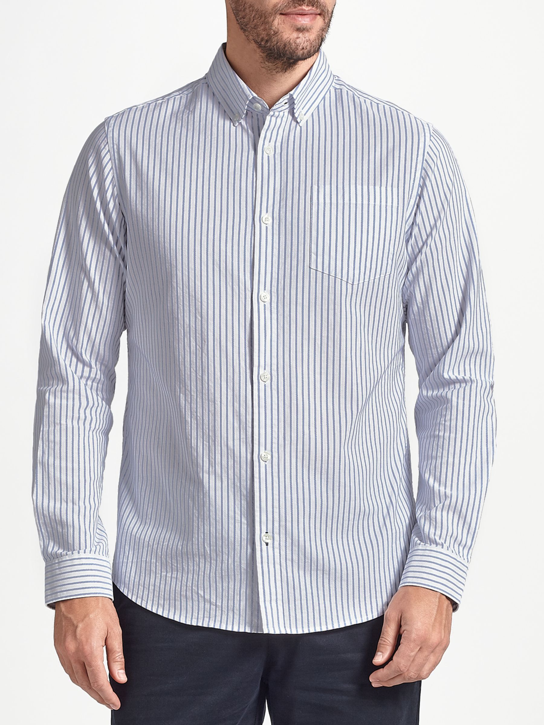 John Lewis & Partners Oxford Stripe Shirt