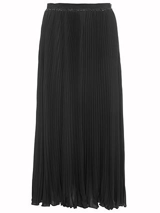 French Connection Classic Crepe Pleated Maxi Skirt
