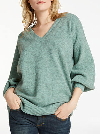 AND/OR Slouchy V-Neck Jumper