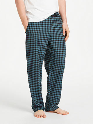 Calvin Klein Plaid Pyjama Bottoms, Blue/Black